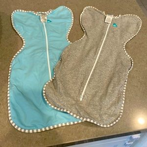 Love to Dream swaddles, lightly worn and in great condition